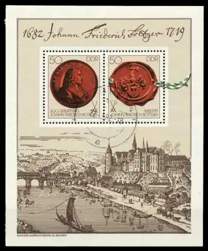 DDR BLOCK KLEINBOGEN Block 65 gestempelt 5684FA