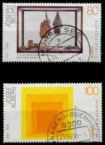 BRD BUND 1993 Nr 1673-1674 zentrisch gestempelt 7DBED6