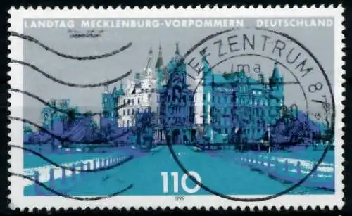 BRD 1999 Nr 2037 zentrisch gestempelt 6CD582