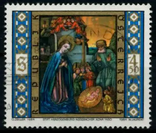 ÖSTERREICH 1984 Nr 1798 zentrisch gestempelt 70036A