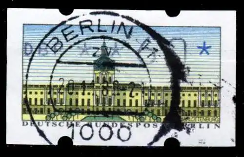 BERLIN ATM 1987 Nr 1-060 gestempelt 2C57AA