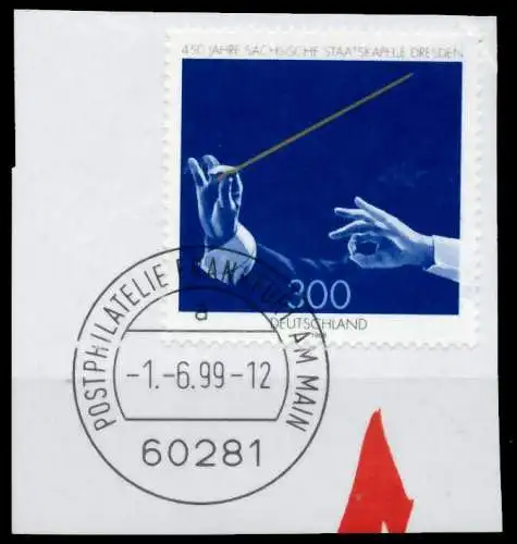 BRD 1998 Nr 2025 gestempelt Briefst³ck zentrisch 6C95C6
