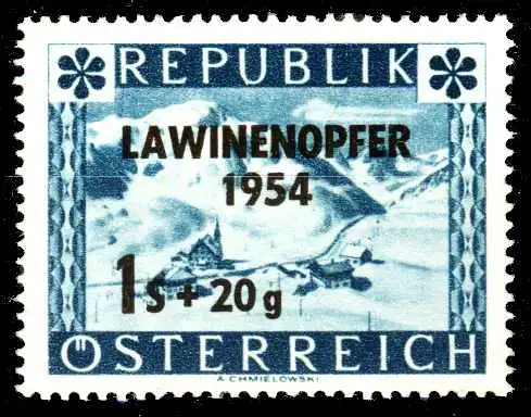 ÖSTERREICH 1954 Nr 998 postfrisch S894C22