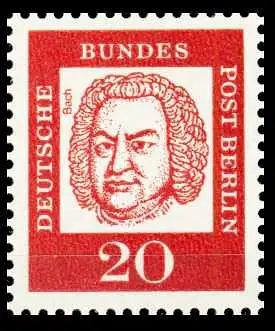 BERLIN DS BED. DEUT. Nr 204 postfrisch S58FCFE