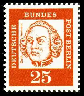 BERLIN DS BED. DEUT. Nr 205 postfrisch S58FD0E
