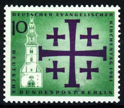 BERLIN 1961 Nr 215 postfrisch S594D06