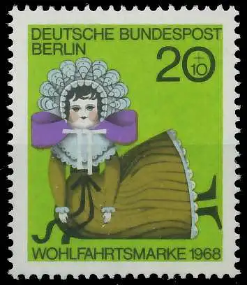 BERLIN 1968 Nr 323 postfrisch S5952FE