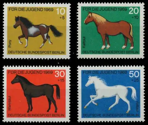 BERLIN 1969 Nr 326-329 postfrisch S595322