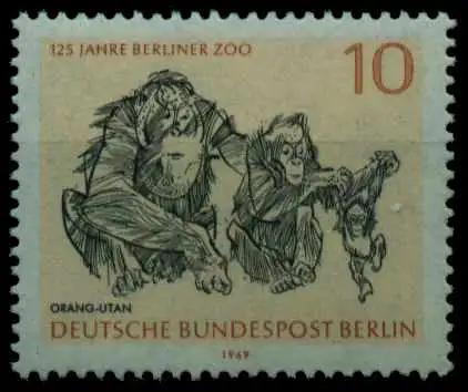 BERLIN 1969 Nr 338 postfrisch S5953D6