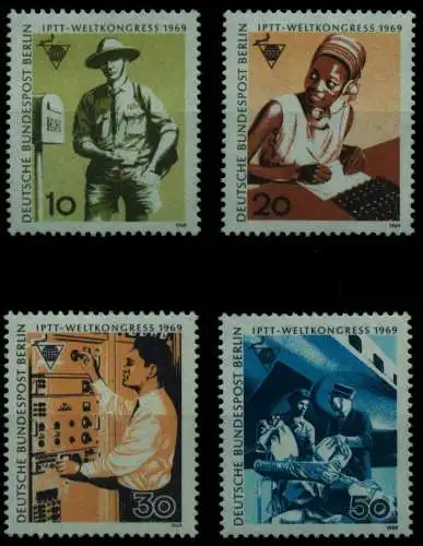 BERLIN 1969 Nr 342-345 postfrisch S5953EA