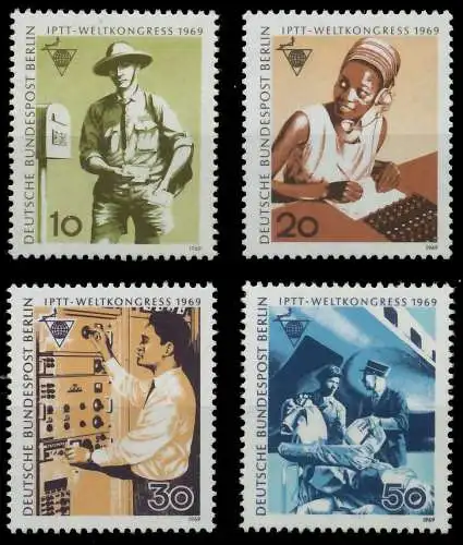 BERLIN 1969 Nr 342-345 postfrisch S5953EA