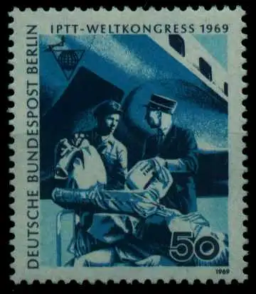 BERLIN 1969 Nr 345 postfrisch S595412
