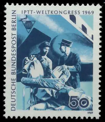 BERLIN 1969 Nr 345 postfrisch S595412