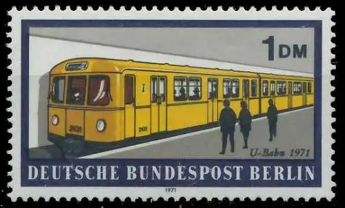 BERLIN 1971 Nr 384 postfrisch S5EA1DE