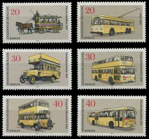 BERLIN 1973 Nr 446-451 postfrisch S5F0D12