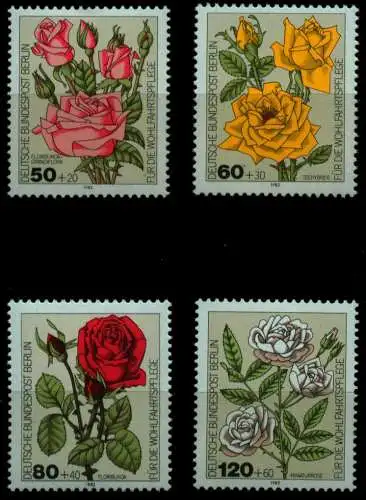 BERLIN 1982 Nr 680-683 postfrisch S5F524A
