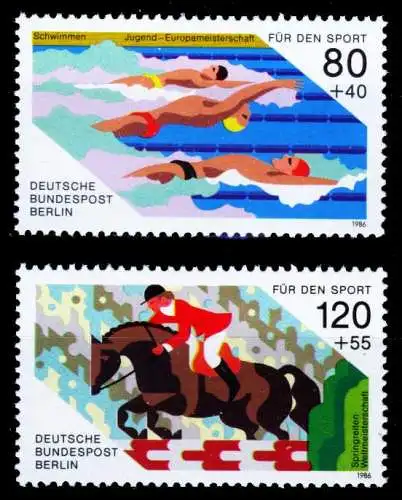 BERLIN 1986 Nr 751-752 postfrisch S5F564A