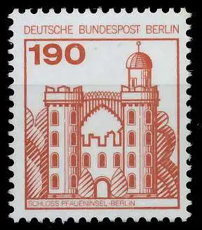 BERLIN DS BURGEN U. SCHLÖSSER Nr 539 postfrisch S5F5742