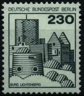 BERLIN DS BURGEN u. SCHLÖSSER Nr 590 postfrisch S5F57FA
