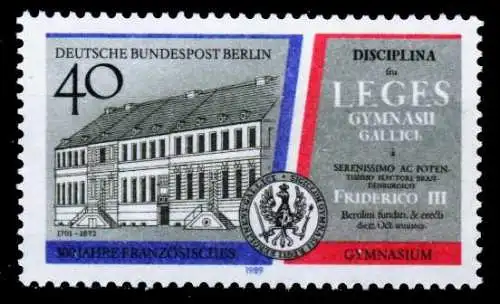 BERLIN 1989 Nr 856 postfrisch S5F7B9A