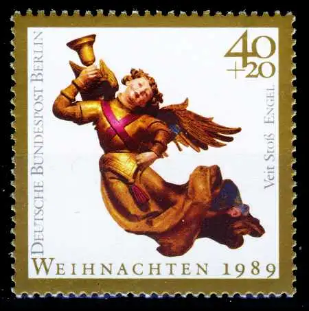 BERLIN 1989 Nr 858 postfrisch S5F7BBA