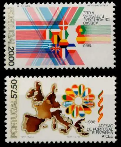 PORTUGAL 1986 Nr 1677-1678 postfrisch S00E312