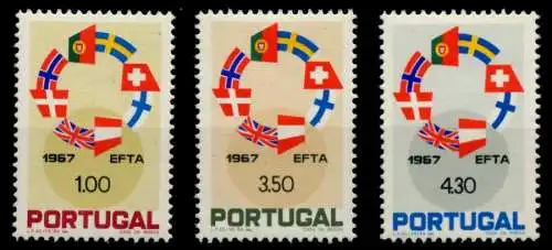 PORTUGAL Nr 1043-1045 postfrisch 7E0226