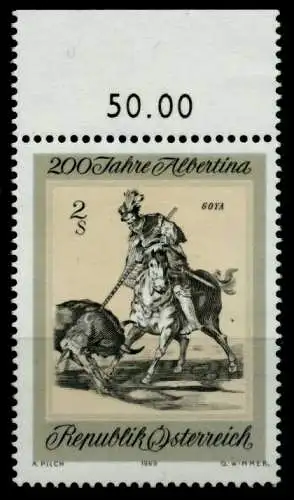 ÖSTERREICH 1969 Nr 1307 postfrisch ORA 7E32EA