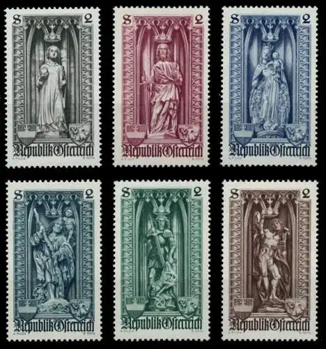 ÖSTERREICH 1969 Nr 1284-1289 postfrisch S58F71A