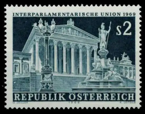 ÖSTERREICH 1969 Nr 1290 postfrisch S58F74E