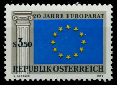 ÖSTERREICH 1969 Nr 1292 postfrisch S58F76E