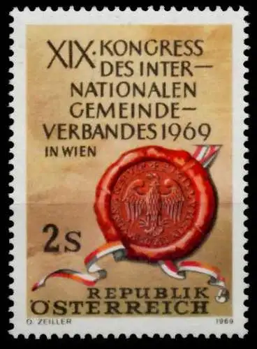 ÖSTERREICH 1969 Nr 1303 postfrisch S58F7A6