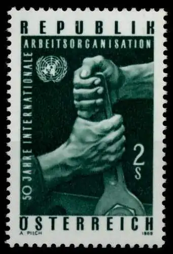 ÖSTERREICH 1969 Nr 1305 postfrisch S58F7C2