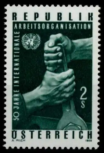 ÖSTERREICH 1969 Nr 1305 postfrisch S58F7C6