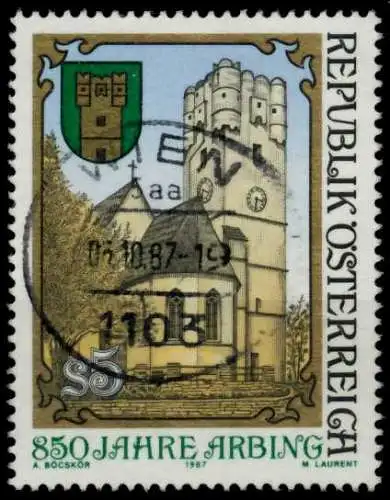 ÖSTERREICH 1987 Nr 1895 zentrisch gestempelt 7E364A