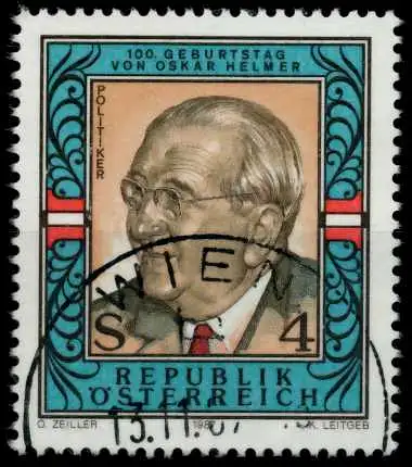 ÖSTERREICH 1987 Nr 1906 zentrisch gestempelt 7E368A