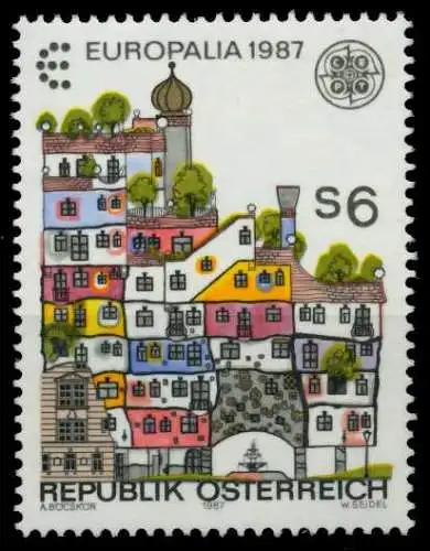 ÖSTERREICH 1987 Nr 1876 postfrisch S58FAEA