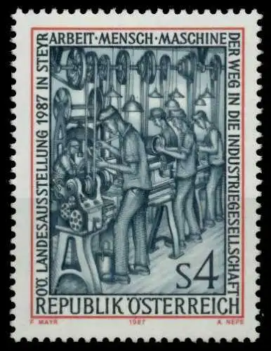 ÖSTERREICH 1987 Nr 1880 postfrisch S58FB16