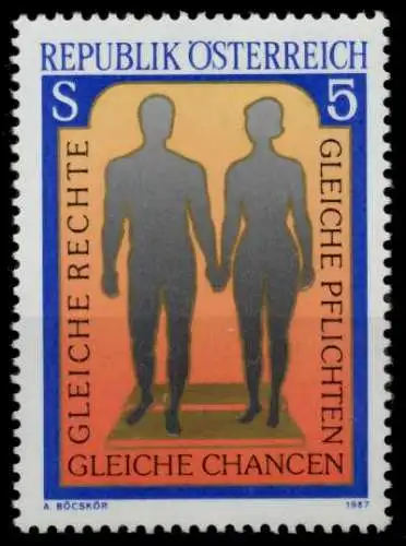 ÖSTERREICH 1987 Nr 1881 postfrisch S58FB26