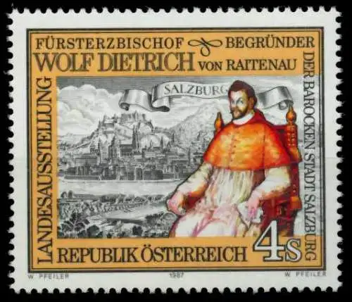 ÖSTERREICH 1987 Nr 1884 postfrisch S58FB4E