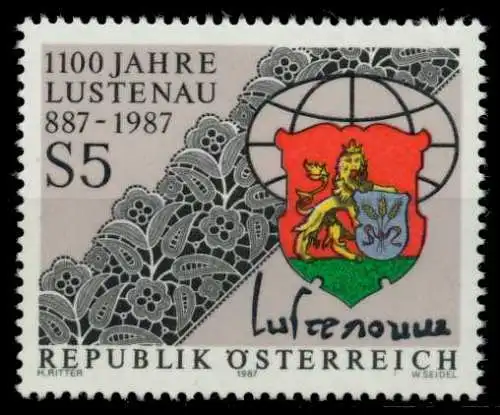 ÖSTERREICH 1987 Nr 1885 postfrisch S58FB56