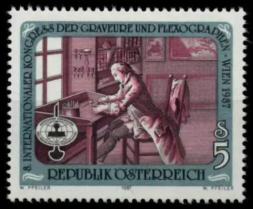 ÖSTERREICH 1987 Nr 1888 postfrisch S58FBB2