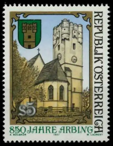 ÖSTERREICH 1987 Nr 1895 postfrisch S58FBD2