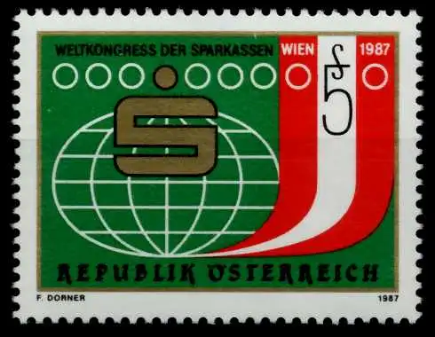 ÖSTERREICH 1987 Nr 1898 postfrisch S58FBF6