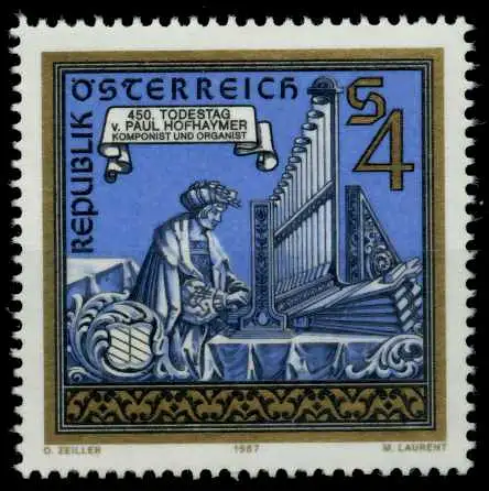 ÖSTERREICH 1987 Nr 1899 postfrisch S58FC02