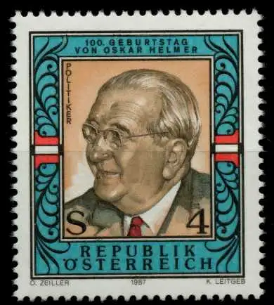 ÖSTERREICH 1987 Nr 1906 postfrisch S58FC56