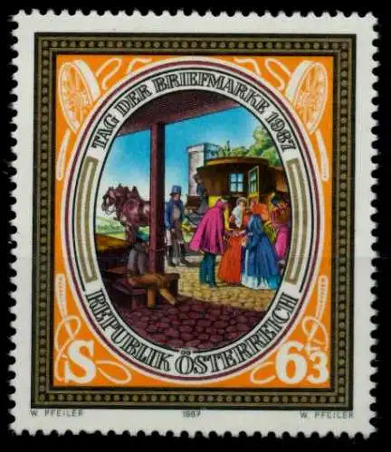 ÖSTERREICH 1987 Nr 1907 postfrisch S58FC7E