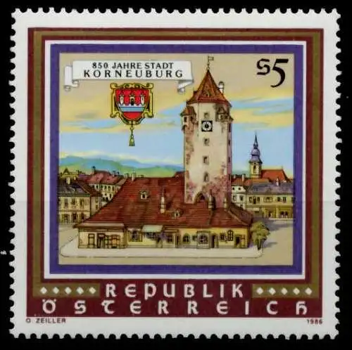 ÖSTERREICH 1986 Nr 1840 postfrisch S597EAA