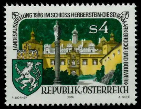 ÖSTERREICH 1986 Nr 1847 postfrisch S597EF6