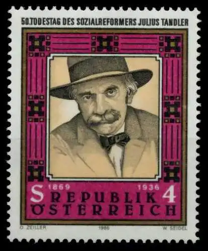 ÖSTERREICH 1986 Nr 1856 postfrisch S597F66